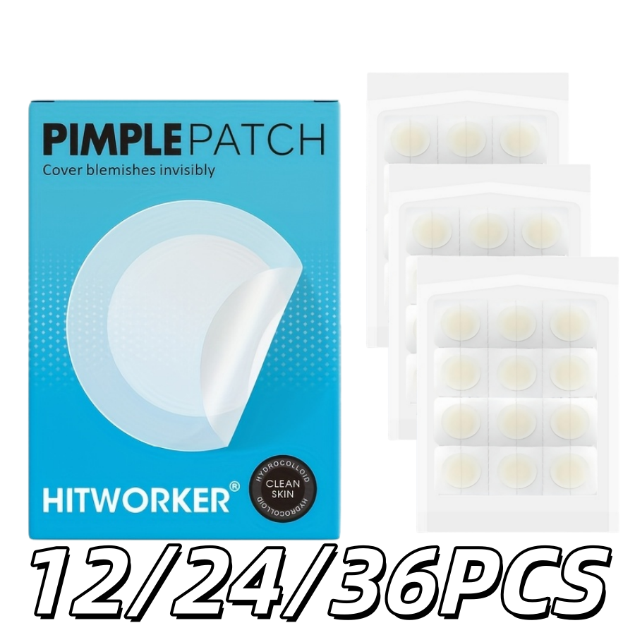 Hydrocolloid Acne Patch - 12/24/36개입 티트리 에센셜 오일 하이드로겔 여드름