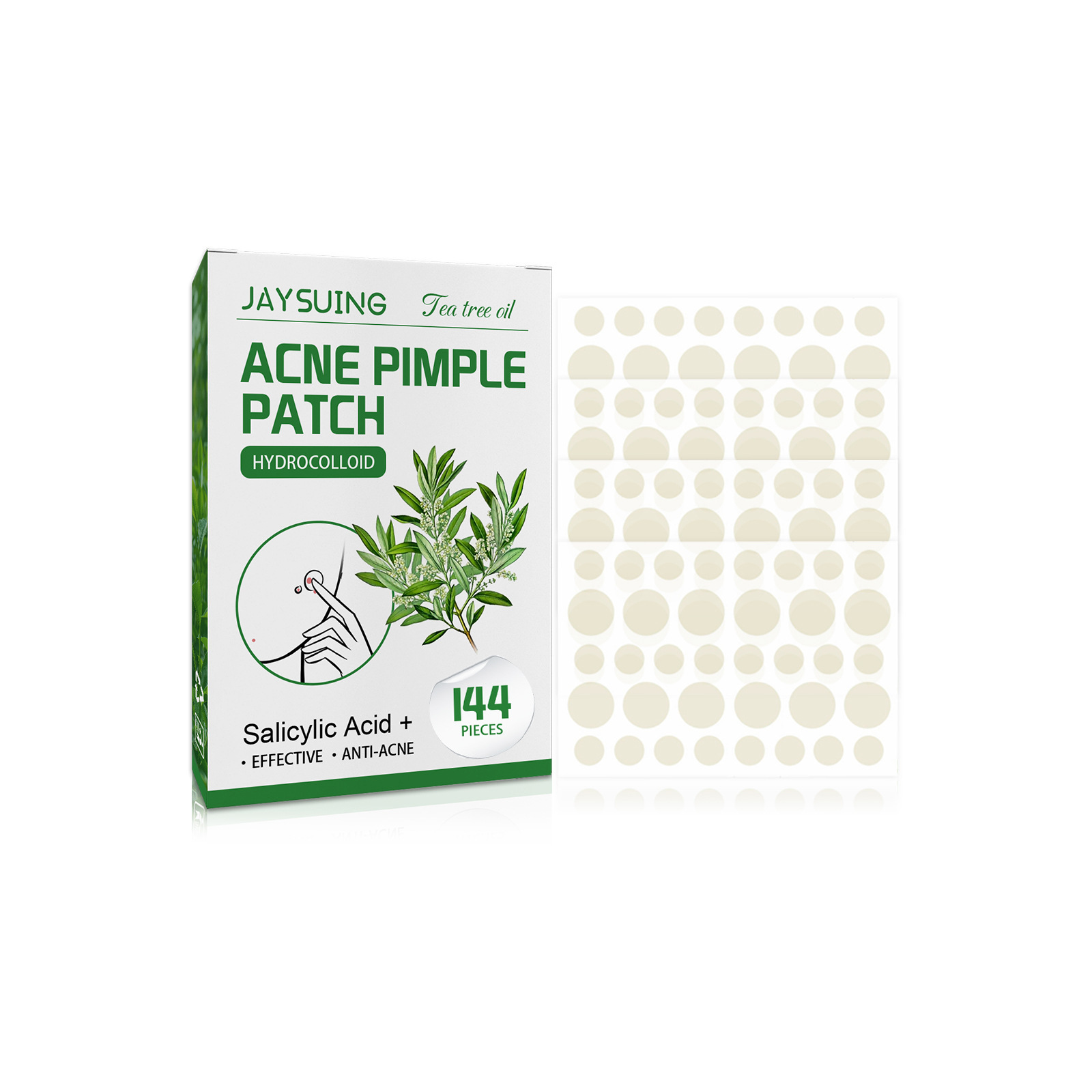 Hydrocolloid Acne Patch - 하이드로콜로이드 여드름 패치 - 점액 및