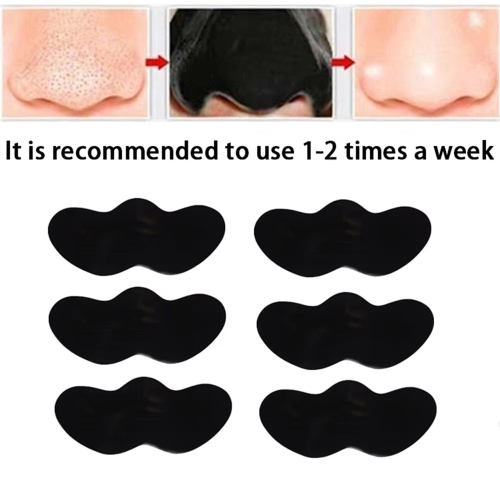 10/20/50/100PCS 코 블랙헤드 리무버 마스크 - Charcoal Pore Strip 리뷰 및 가격