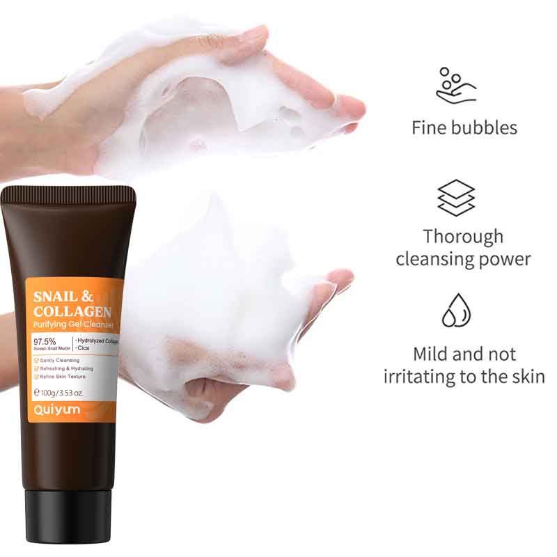 달팽이 콜라겐 페이스 워시, 순한 클렌징, 노폐물 제거 - Snail Cream Gel 리뷰 및 가격