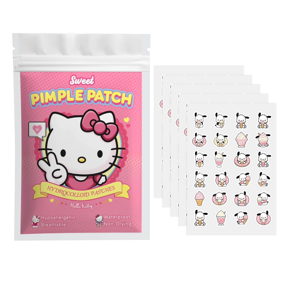 48/120PCS 헬로 키티 여드름 패치, 얼굴 여드름 - Hydrocolloid Acne Patch 리뷰 및 가격