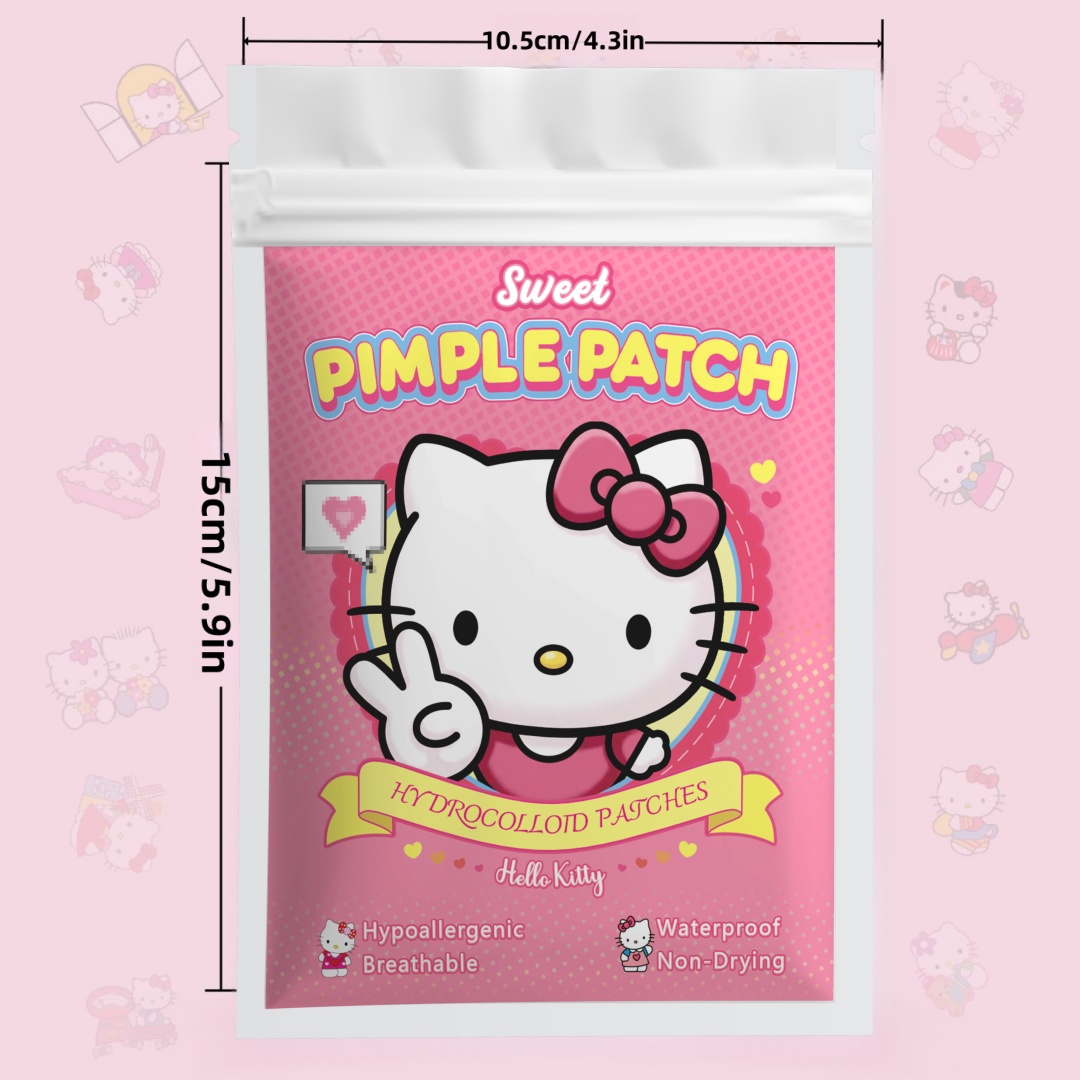 48/120PCS 헬로 키티 여드름 패치, 얼굴 여드름 - Hydrocolloid Acne Patch 리뷰 및 가격