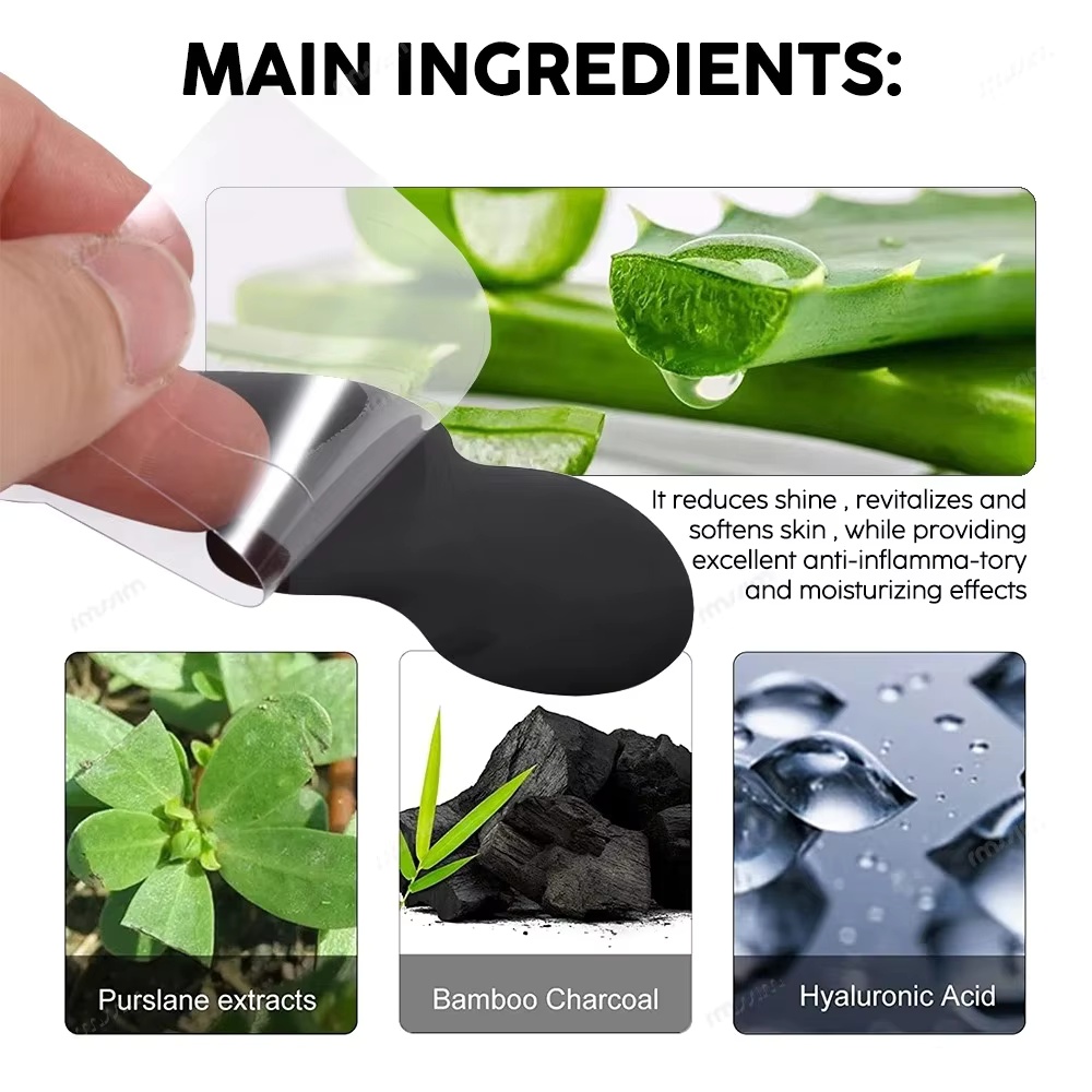 15 Pcs 대나무 숯 블랙헤드 모공 청소 스트립 코  - Charcoal Pore Strip 리뷰 및 가격
