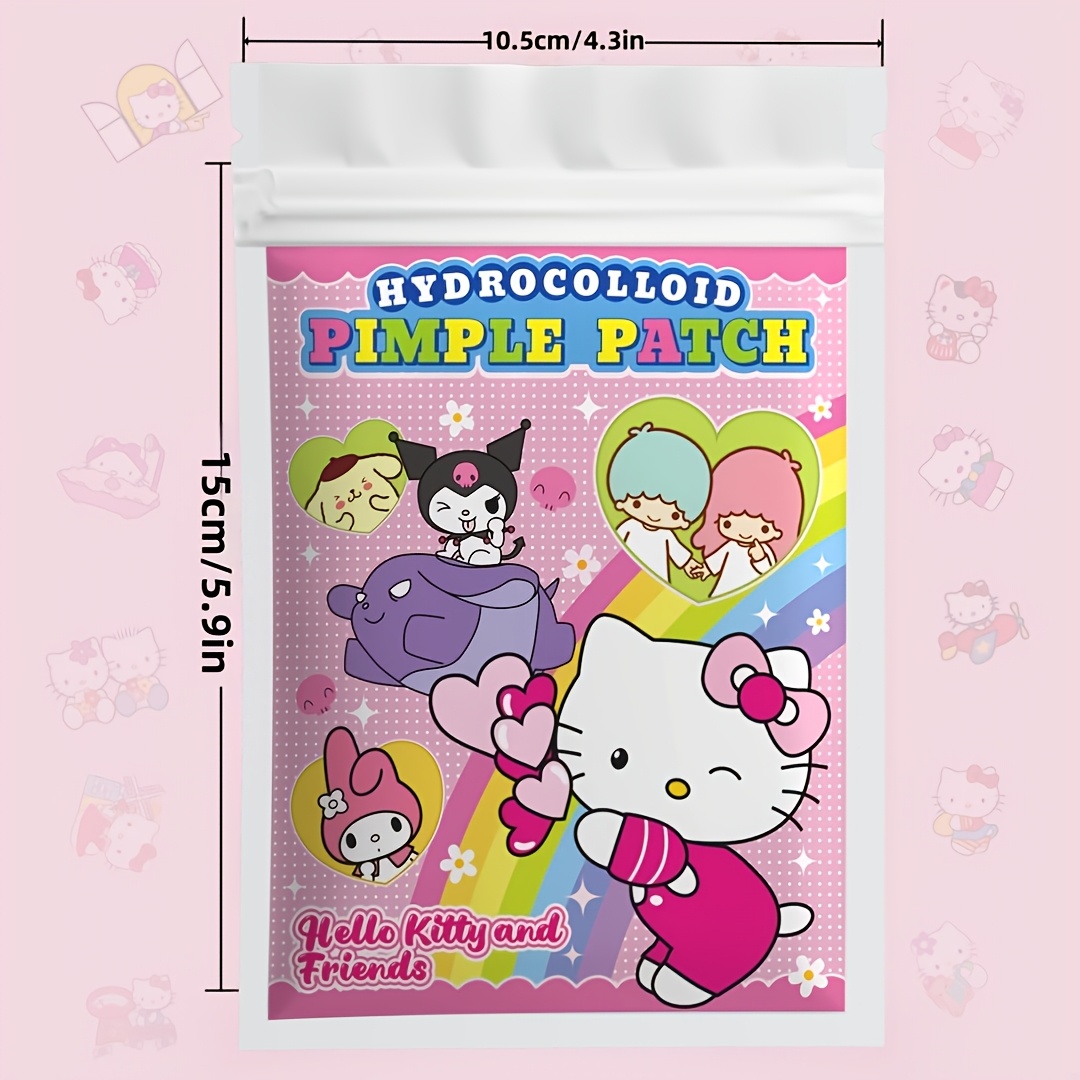 20/80개입 산리오 헬로키티 만화 하이드로콜로이드 여 - Hydrocolloid Acne Patch 리뷰 및 가격