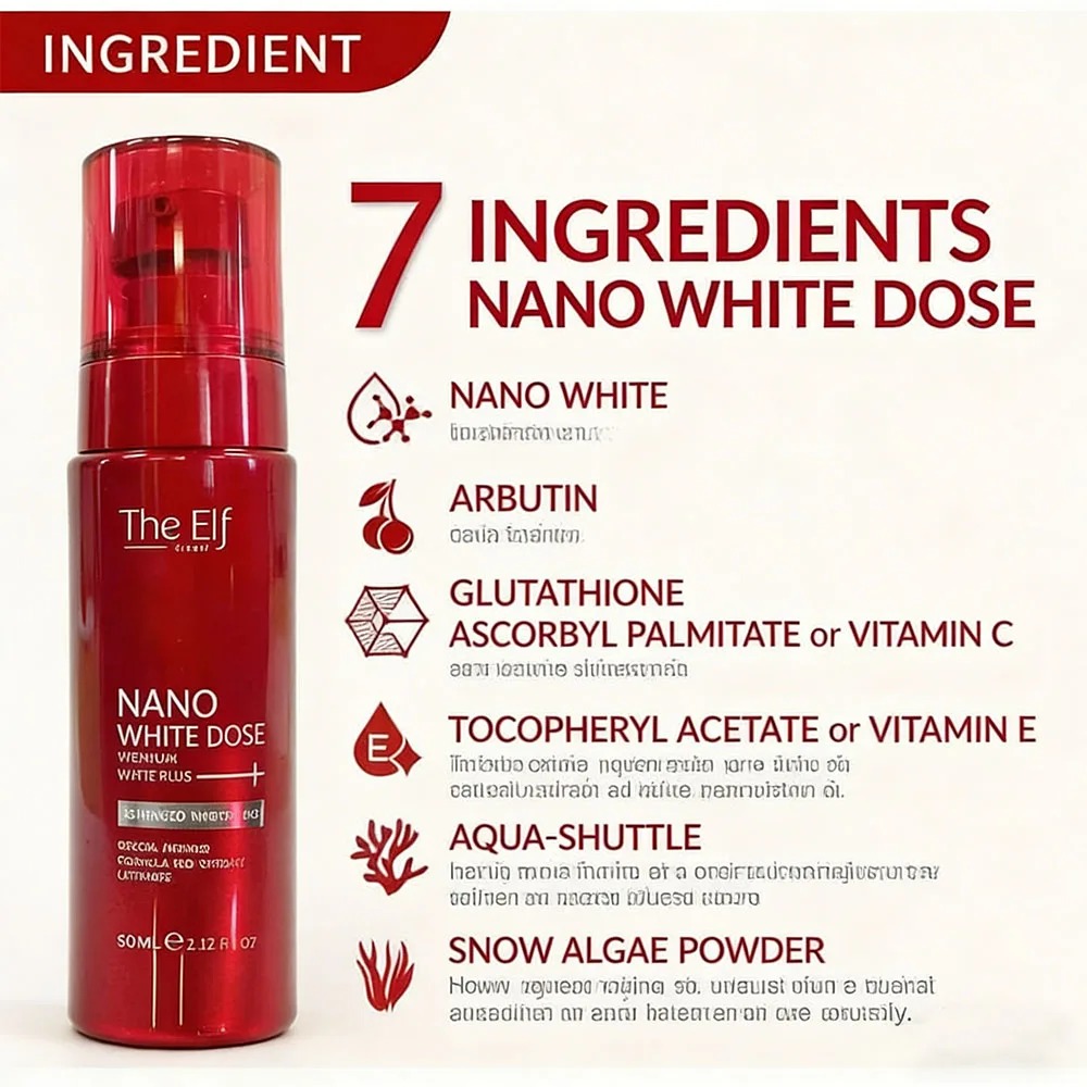 세럼 더 엘프 나노 화이트 도즈 트루엔 트랑 모 탐 페 - Alpha Arbutin Serum 리뷰 및 가격