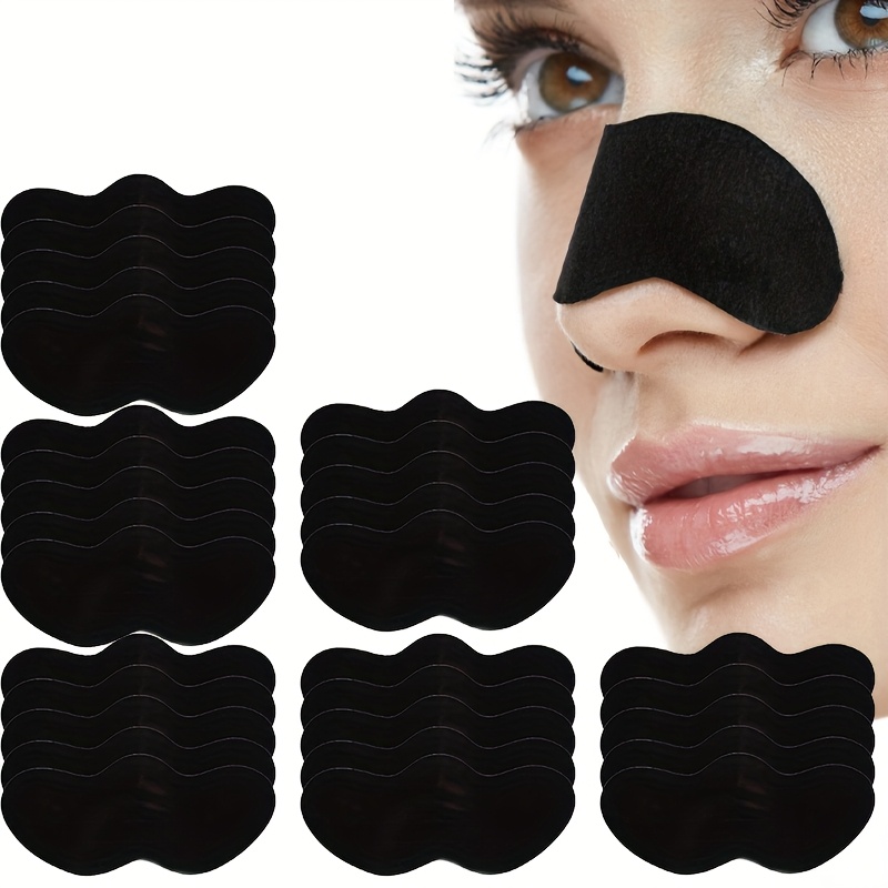 10/20/50/100Pcs 코 모공 블랙 헤드 제거  - Charcoal Pore Strip 리뷰 및 가격