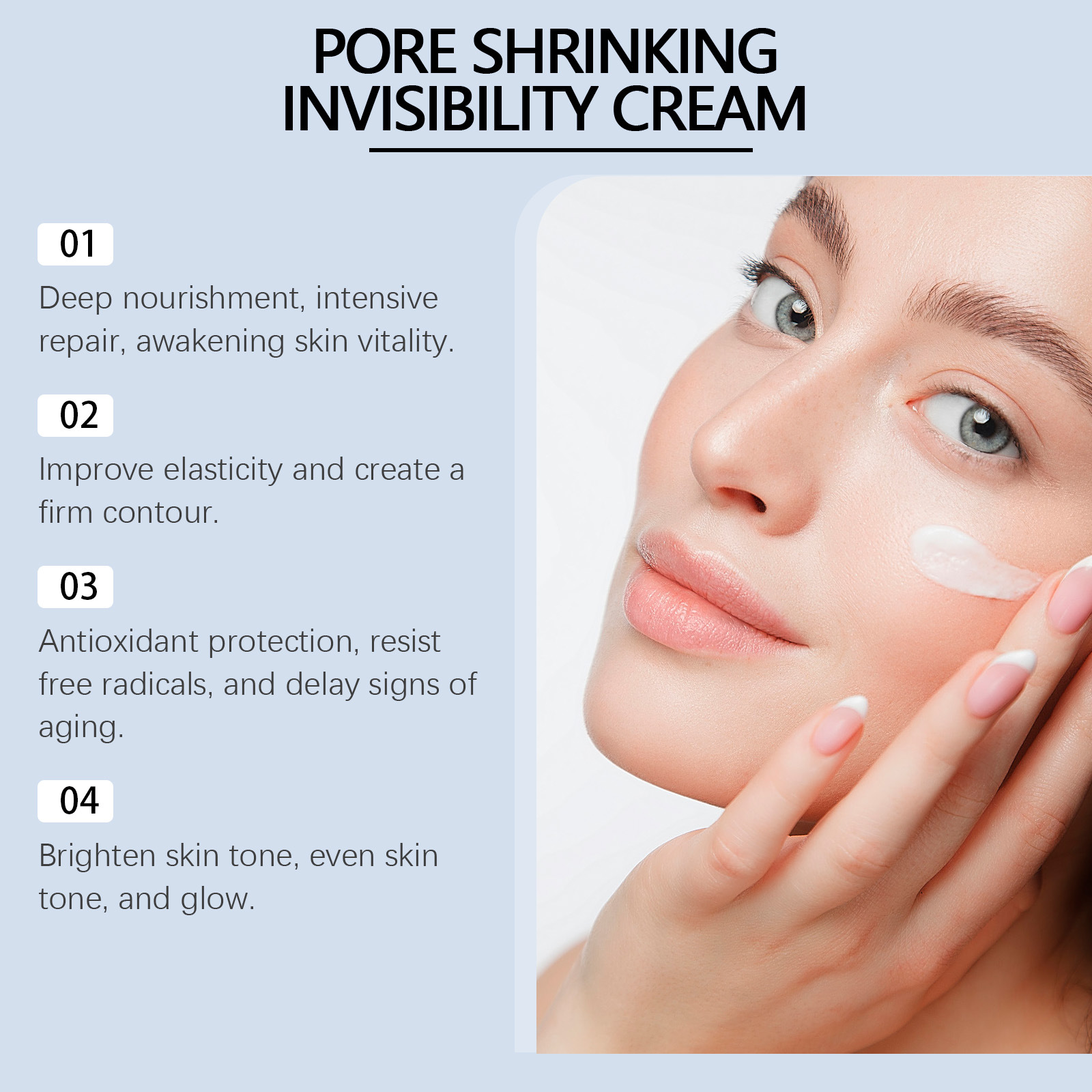 모공 축소 페이스 크림 큰 모공 블랙헤드 제거 보습 화 - Snail Cream Gel 리뷰 및 가격