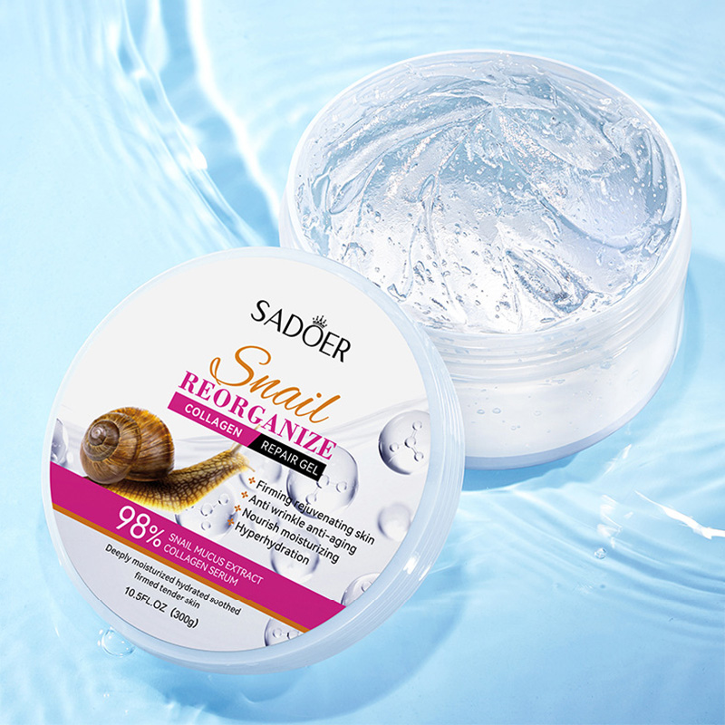 SADOER 달팽이 콜라겐 페이스 크림 젤 퍼밍 리페어 - Snail Cream Gel 리뷰 및 가격