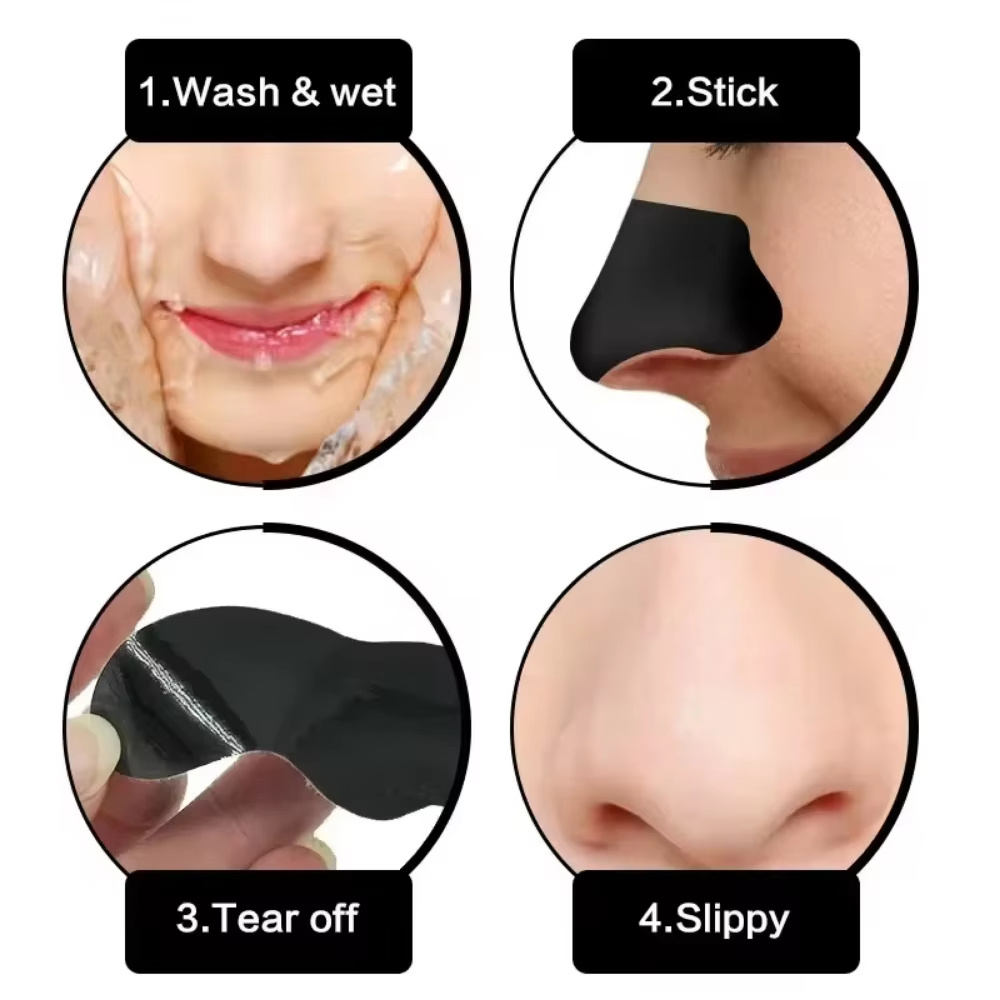 10/20/50/100PCS 남녀공용 여드름 및 뾰루지 - Charcoal Pore Strip 리뷰 및 가격