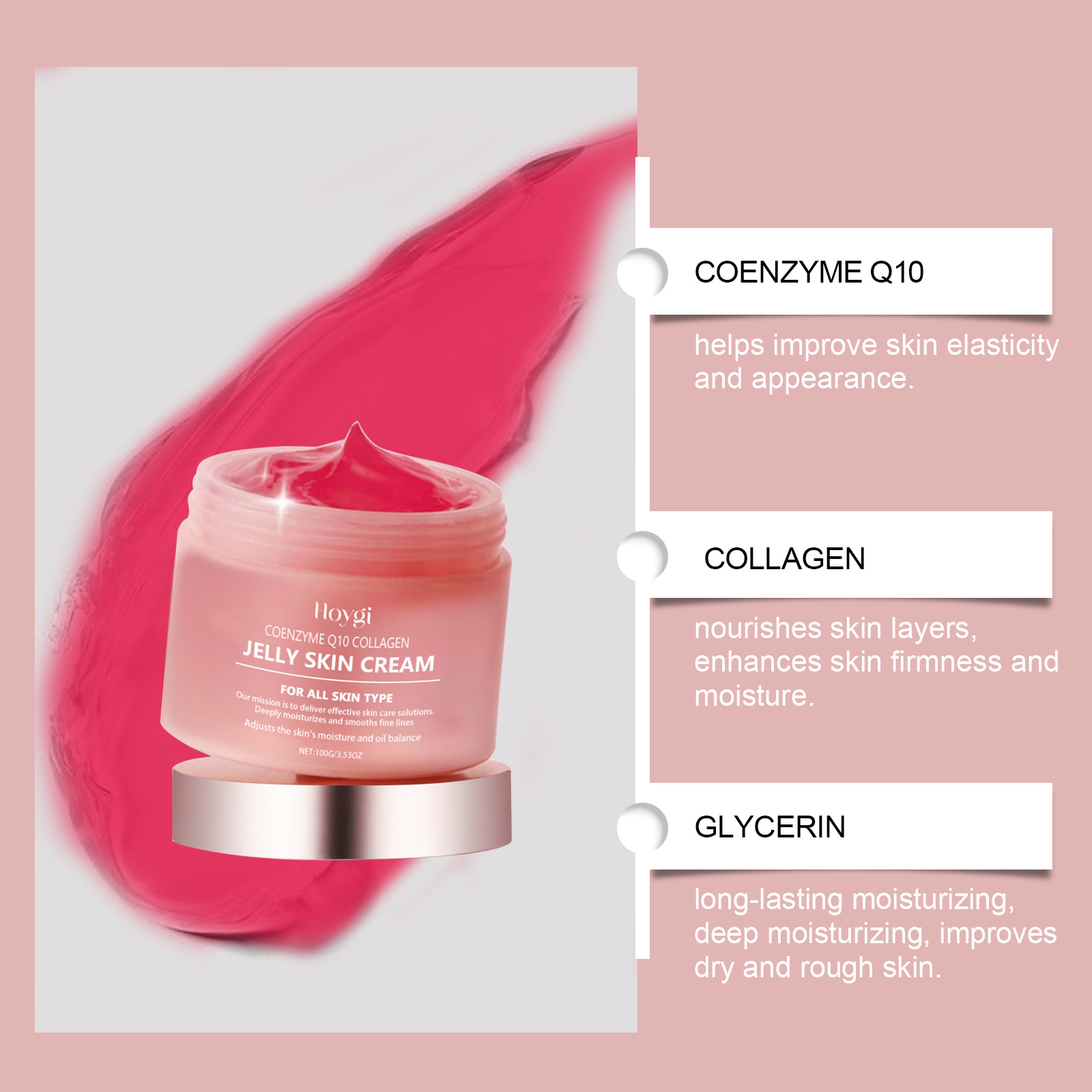 콜라겐 젤리 크림 깊은 보습 부드러운 피부 퍼밍 페이드 - Coenzyme Q10 Cream 리뷰 및 가격