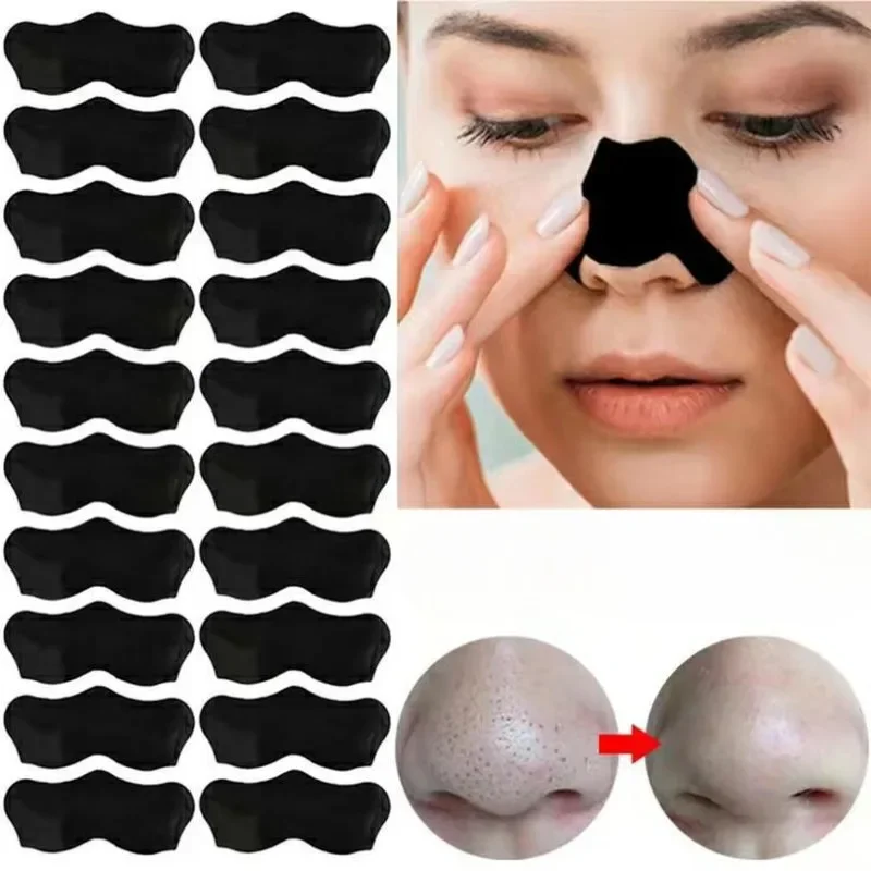 10/50/100Pcs 블랙 헤드 리무버 마스크 유니섹 - Charcoal Pore Strip 리뷰 및 가격